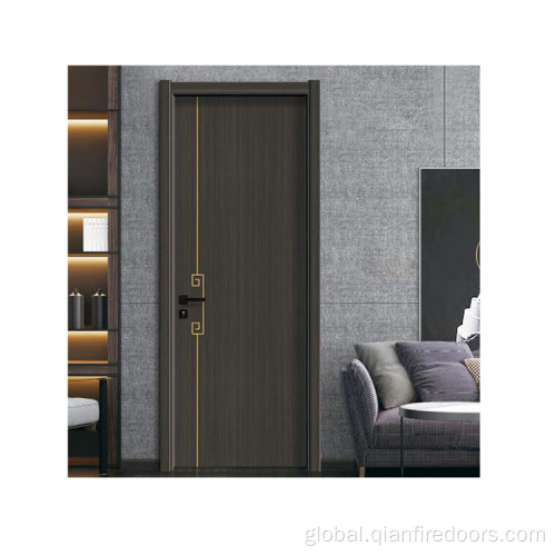Steel Wooden Doors modern anti fire luxury house door Manufactory